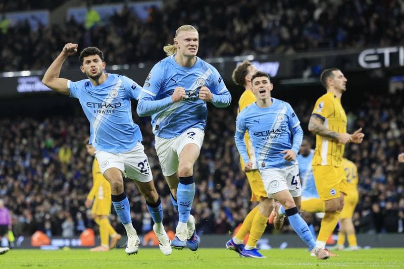 Football. Premier League. Manchester City - Brighton. 07.01.2026