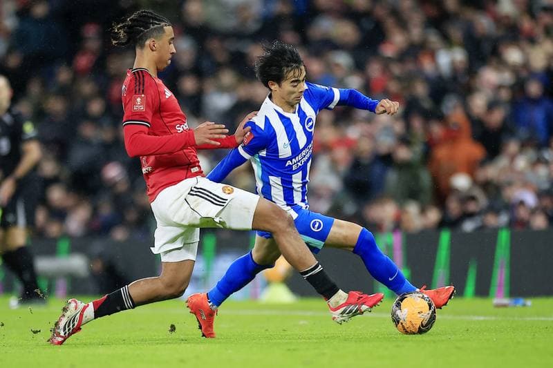 Football. FA Cup. Manchester United - Brighton. 11.01.2026