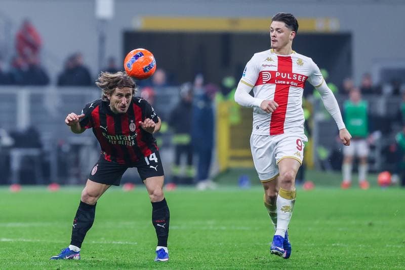 Football. Serie A. AC Milan - Genoa CFC. 08.01.2026
