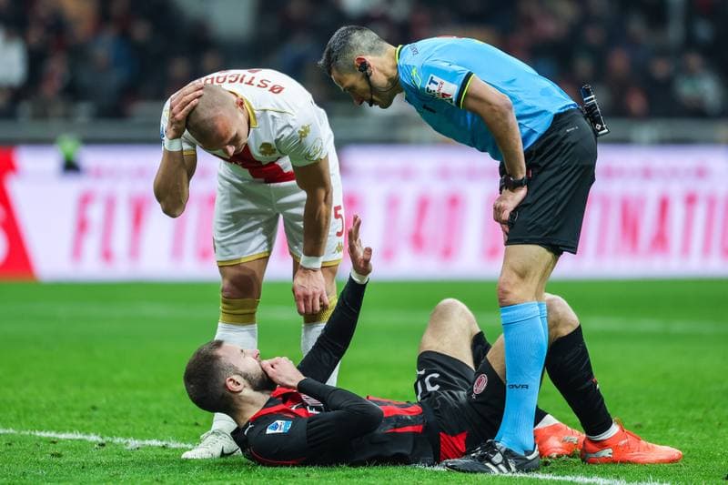 Football. Serie A. AC Milan - Genoa CFC. 08.01.2026