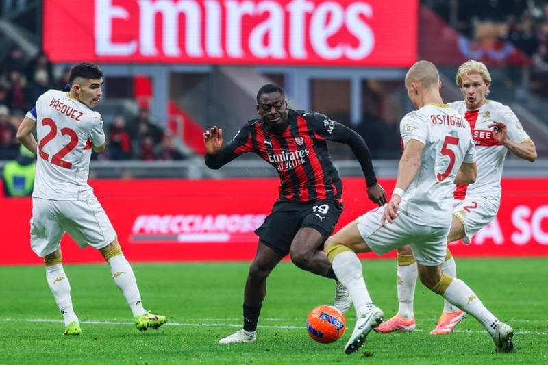 Football. Serie A. AC Milan - Genoa CFC. 08.01.2026
