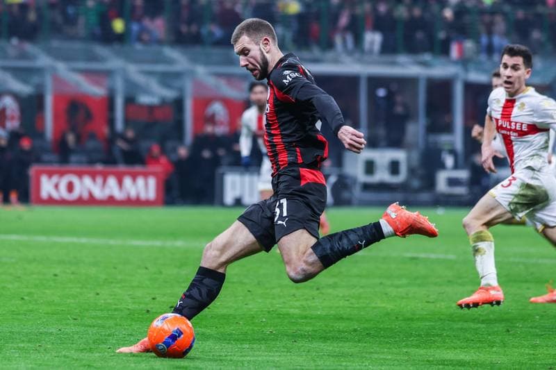 Football. Serie A. AC Milan - Genoa CFC. 08.01.2026