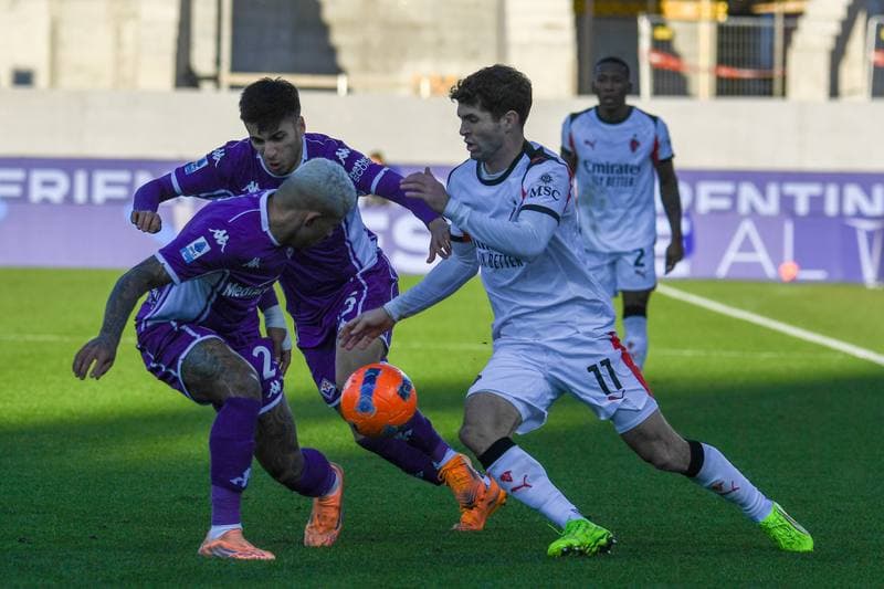 Football. Serie A. ACF Fiorentina - AC Milan. 11.01.2026