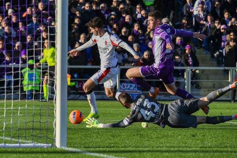 Football. Serie A. ACF Fiorentina - AC Milan. 11.01.2026