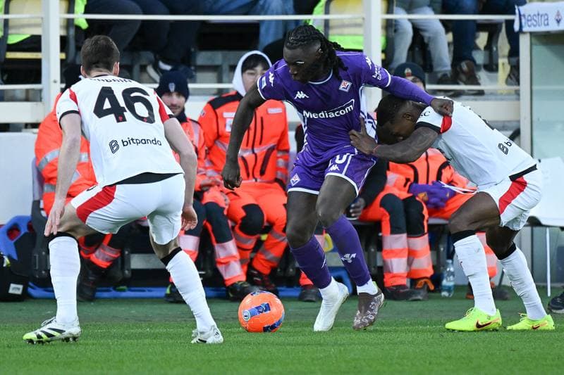 Football. Serie A. ACF Fiorentina - AC Milan. 11.01.2026