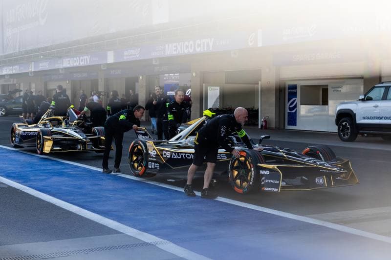 Motorsport. Formula E. Mexico City ePrix. 10.01.2025