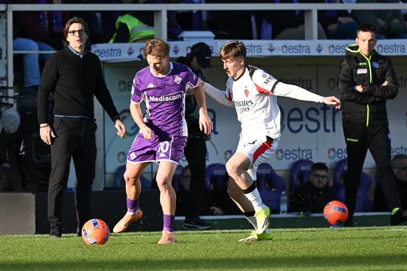 Football. Serie A. ACF Fiorentina - AC Milan. 11.01.2026