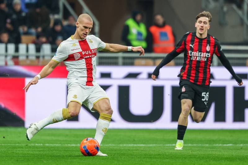 Football. Serie A. AC Milan - Genoa CFC. 08.01.2026