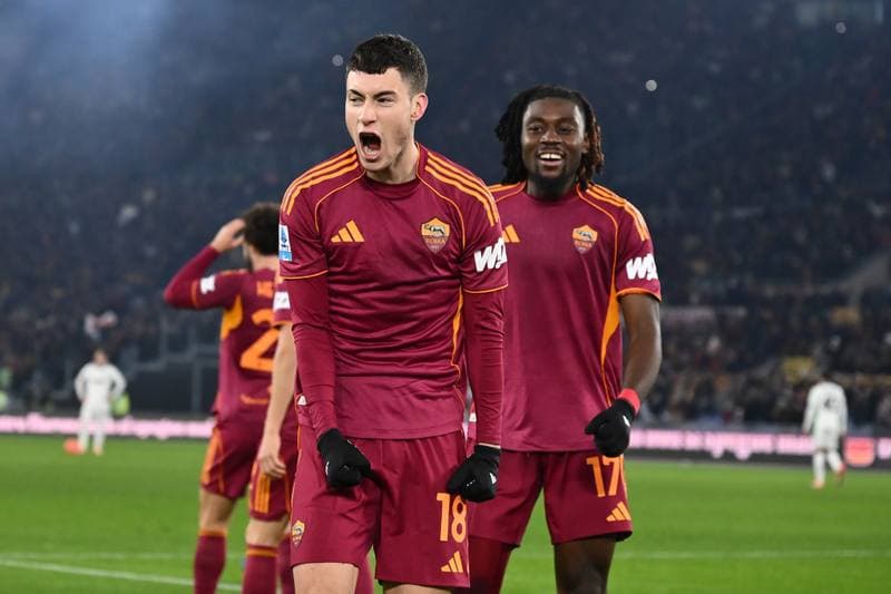 Football. Serie A. AS Roma - US Sassuolo. 10.01.2026