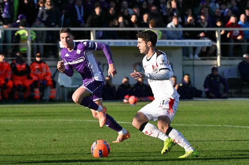 Football. Serie A. ACF Fiorentina - AC Milan. 11.01.2026