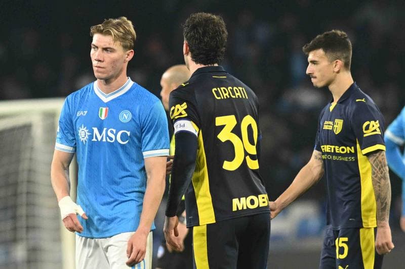 Football. Serie A. SSC Napoli - Parma Calcio. 14.01.2026