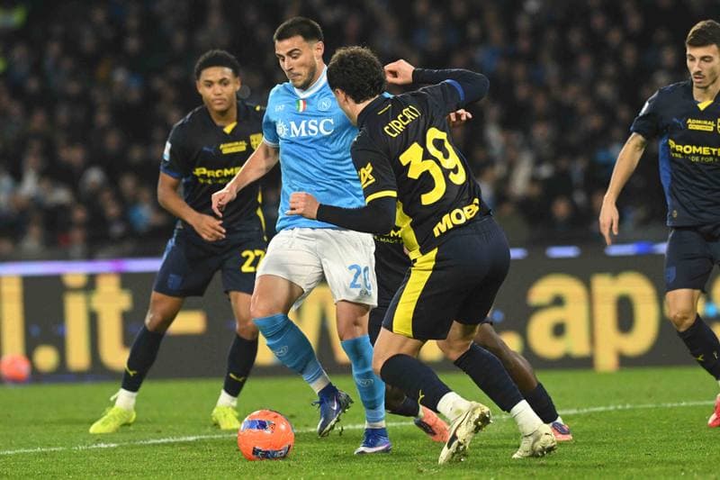 Football. Serie A. SSC Napoli - Parma Calcio. 14.01.2026
