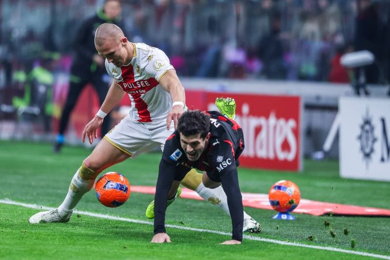 Football. Serie A. AC Milan - Genoa CFC. 08.01.2026