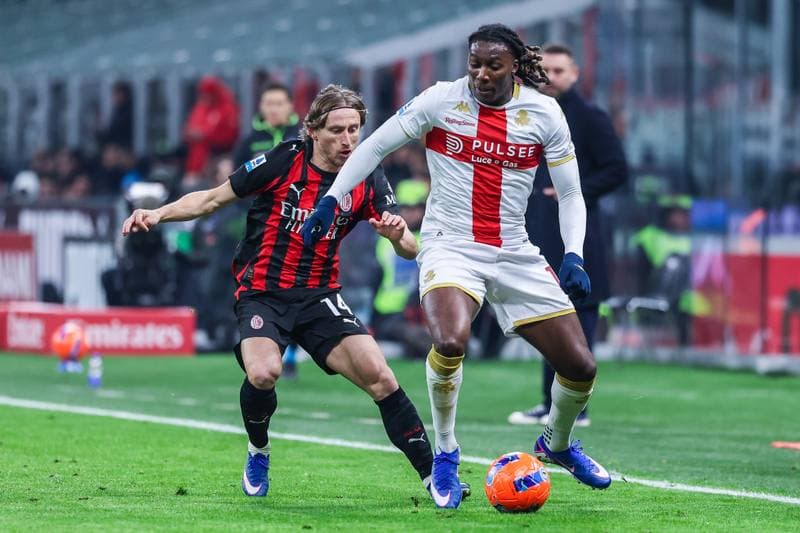 Football. Serie A. AC Milan - Genoa CFC. 08.01.2026