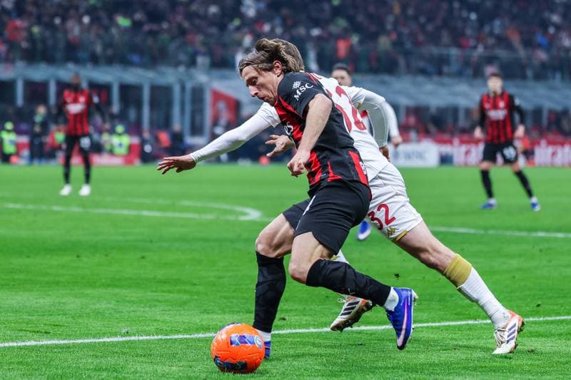 Football. Serie A. AC Milan - Genoa CFC. 08.01.2026