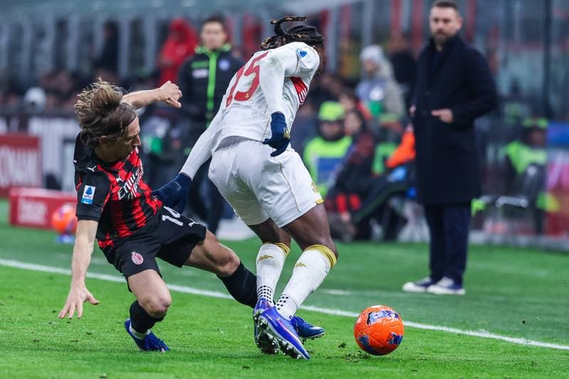 Football. Serie A. AC Milan - Genoa CFC. 08.01.2026
