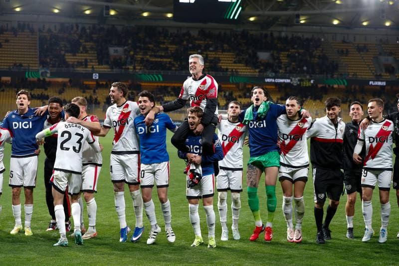 Football. UEFA Europa Conference League. AEK Athens - Rayo Vallecano. 16.04.2026