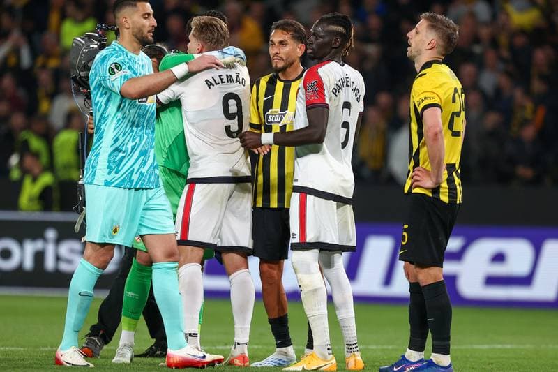 Football. UEFA Europa Conference League. AEK Athens - Rayo Vallecano. 16.04.2026