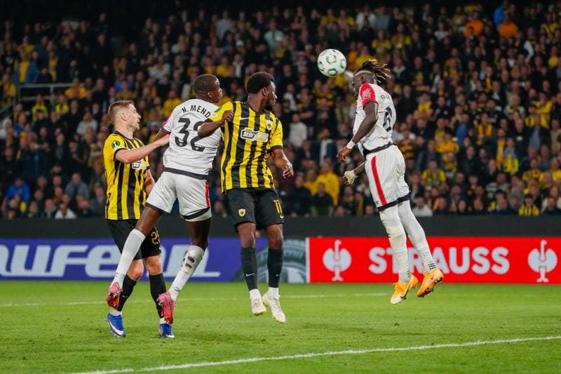 Football. UEFA Europa Conference League. AEK Athens - Rayo Vallecano. 16.04.2026
