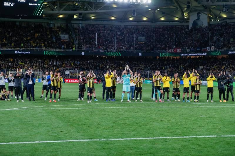 Football. UEFA Europa Conference League. AEK Athens - Rayo Vallecano. 16.04.2026