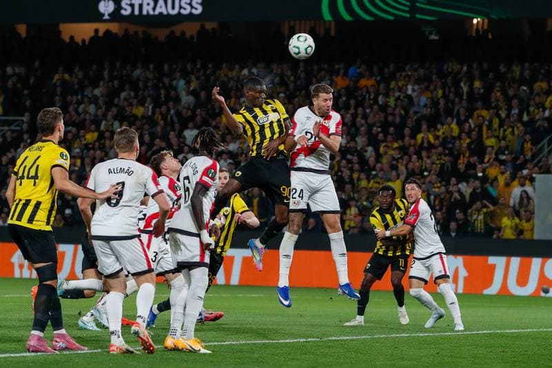 Football. UEFA Europa Conference League. AEK Athens - Rayo Vallecano. 16.04.2026