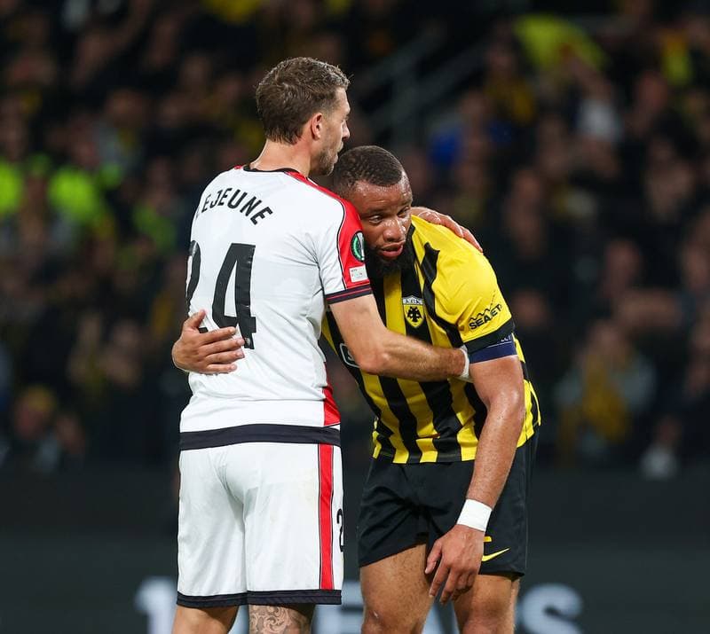 Football. UEFA Europa Conference League. AEK Athens - Rayo Vallecano. 16.04.2026