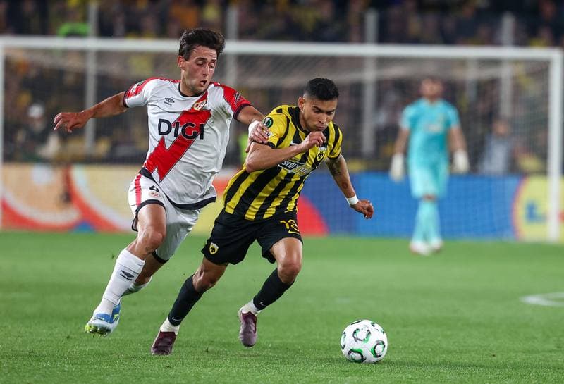 Football. UEFA Europa Conference League. AEK Athens - Rayo Vallecano. 16.04.2026