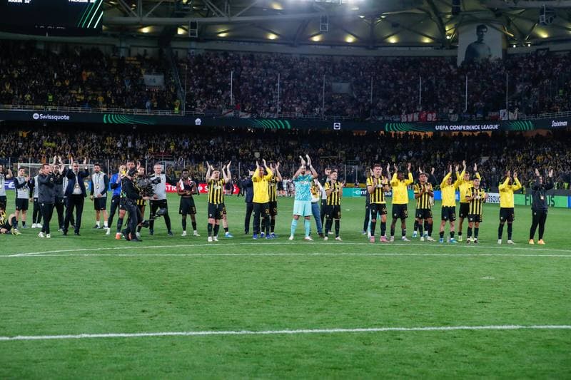 Football. UEFA Europa Conference League. AEK Athens - Rayo Vallecano. 16.04.2026
