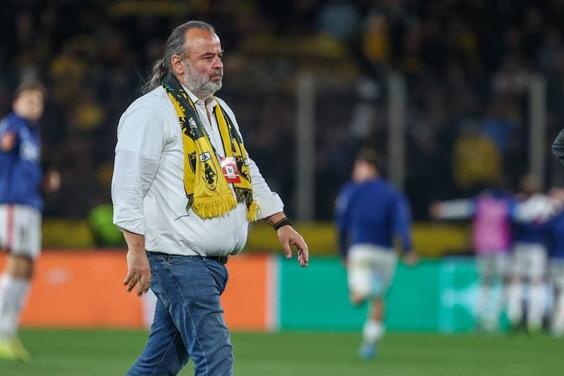 Football. UEFA Europa Conference League. AEK Athens - Rayo Vallecano. 16.04.2026