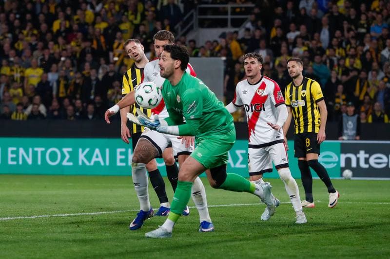 Football. UEFA Europa Conference League. AEK Athens - Rayo Vallecano. 16.04.2026