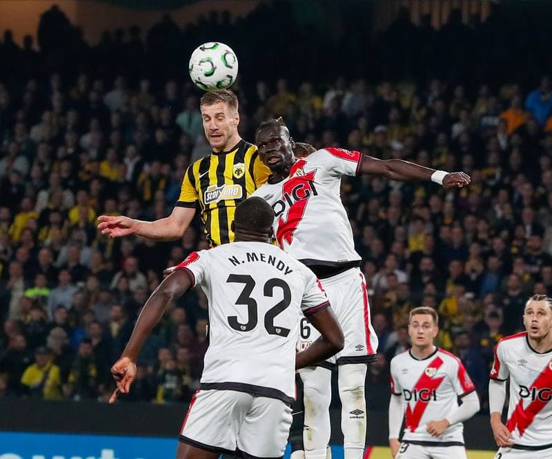 Football. UEFA Europa Conference League. AEK Athens - Rayo Vallecano. 16.04.2026