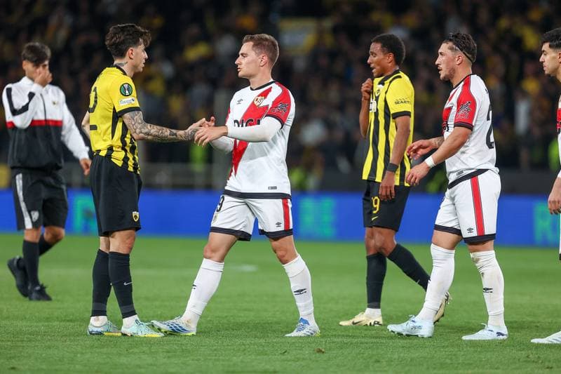 Football. UEFA Europa Conference League. AEK Athens - Rayo Vallecano. 16.04.2026