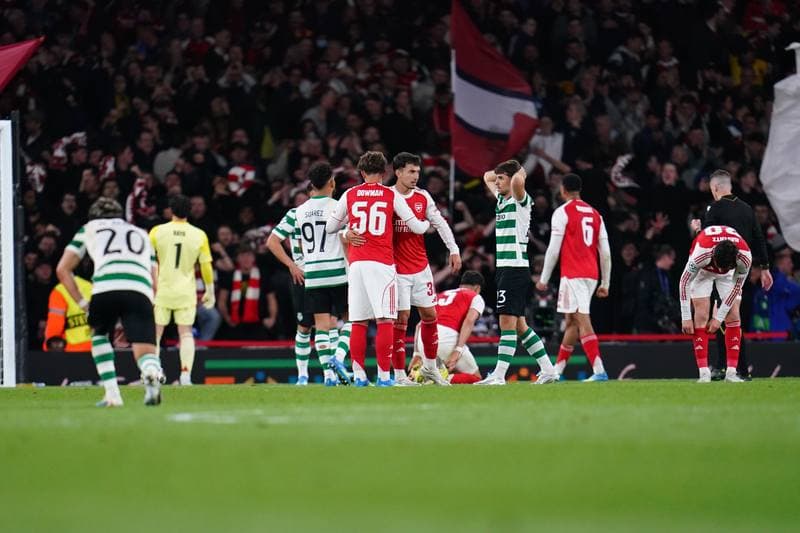 Football. UEFA Champions League. Arsenal - Sporting CP. 15.04.2026