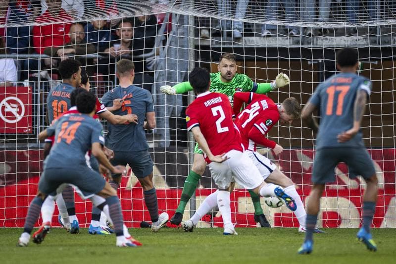 Football. UEFA Conference League. AZ Alkmaar - FC Shakhtar Donetsk. 16.04.2026