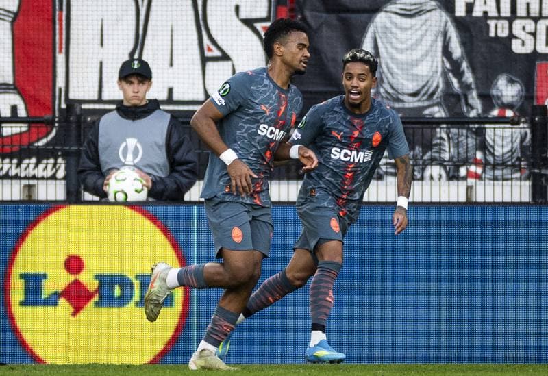 Football. UEFA Conference League. AZ Alkmaar - FC Shakhtar Donetsk. 16.04.2026