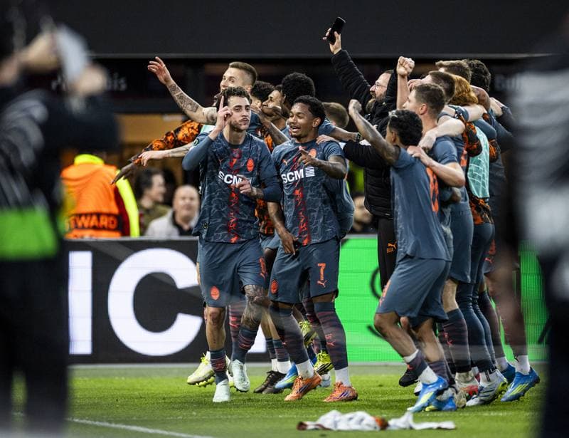 Football. UEFA Conference League. AZ Alkmaar - FC Shakhtar Donetsk. 16.04.2026
