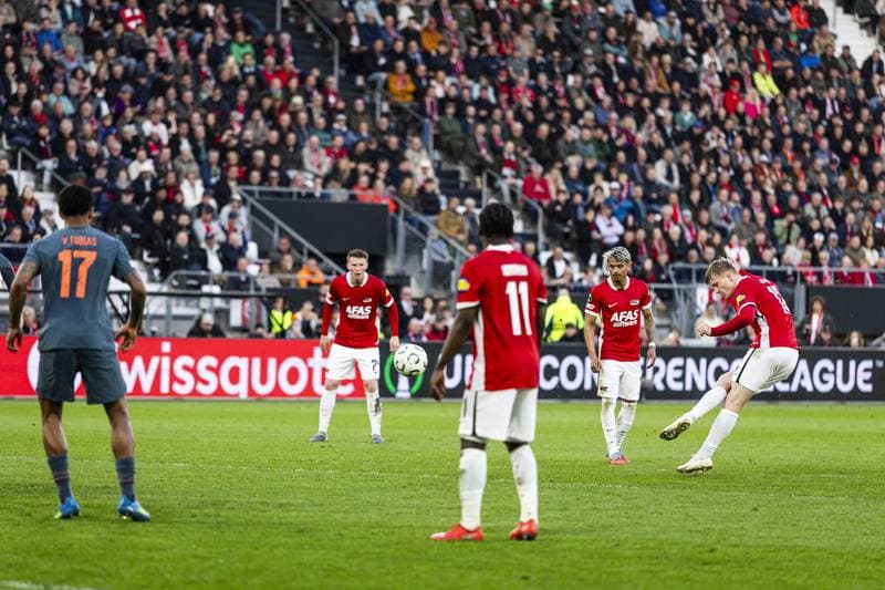 Football. UEFA Conference League. AZ Alkmaar - FC Shakhtar Donetsk. 16.04.2026