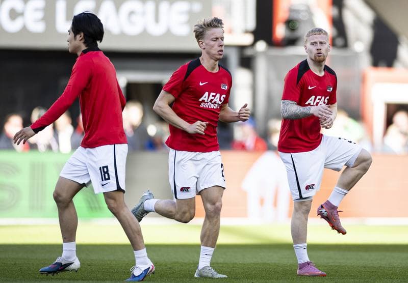 Football. UEFA Conference League. AZ Alkmaar - FC Shakhtar Donetsk. 16.04.2026