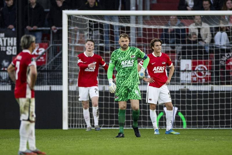 Football. UEFA Conference League. AZ Alkmaar - FC Shakhtar Donetsk. 16.04.2026