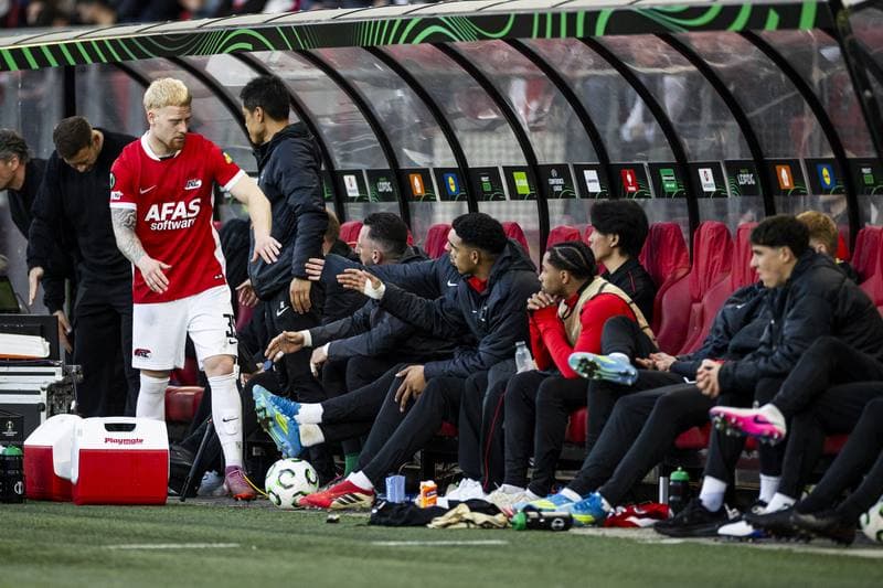 Football. UEFA Conference League. AZ Alkmaar - FC Shakhtar Donetsk. 16.04.2026