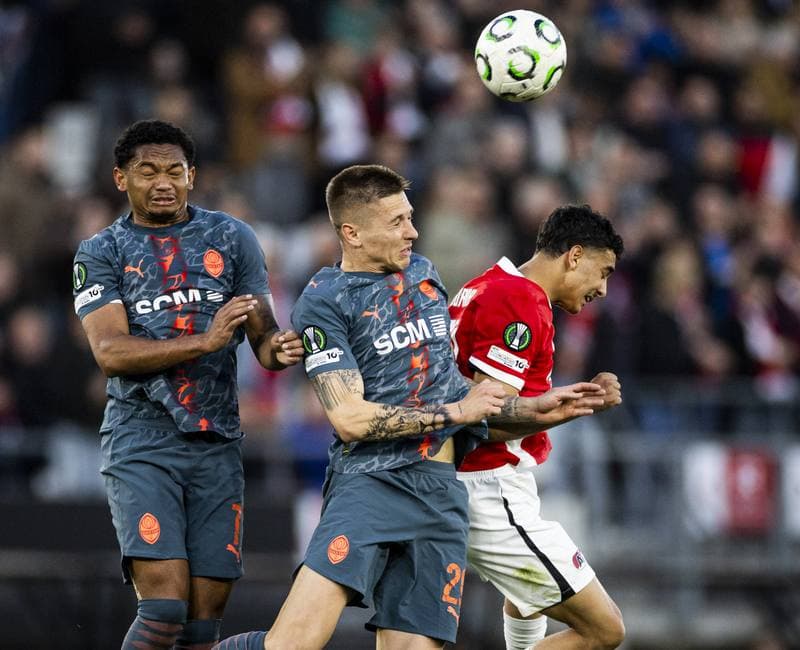 Football. UEFA Conference League. AZ Alkmaar - FC Shakhtar Donetsk. 16.04.2026