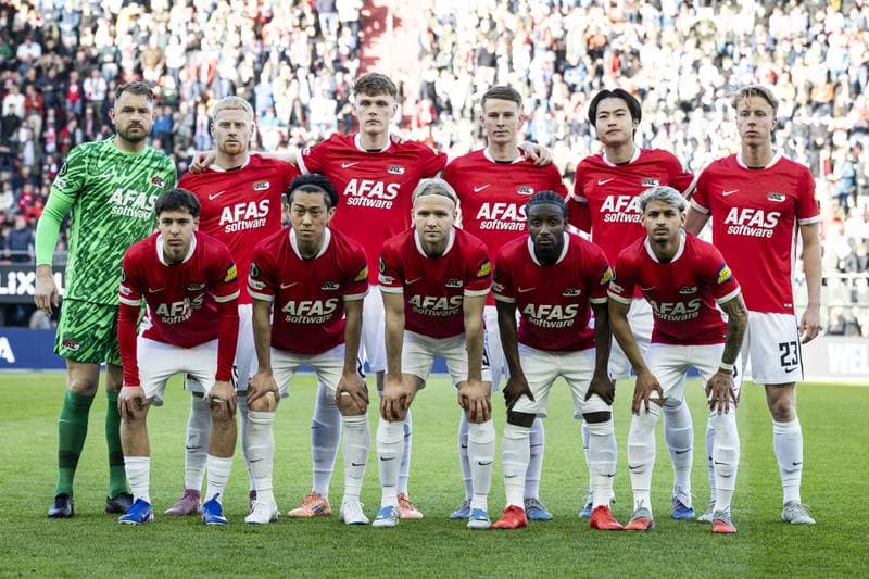 Football. UEFA Conference League. AZ Alkmaar - FC Shakhtar Donetsk. 16.04.2026