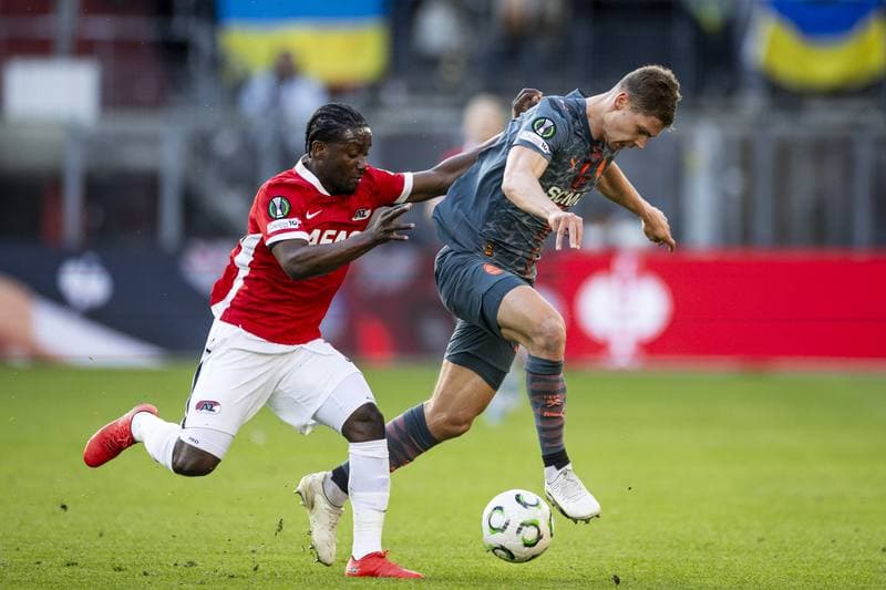 Football. UEFA Conference League. AZ Alkmaar - FC Shakhtar Donetsk. 16.04.2026