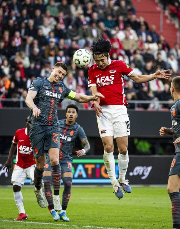 Football. UEFA Conference League. AZ Alkmaar - FC Shakhtar Donetsk. 16.04.2026