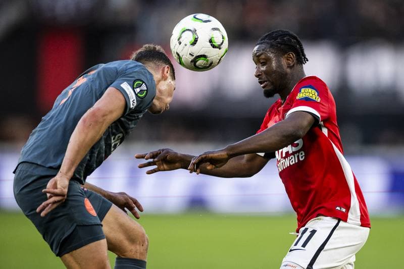 Football. UEFA Conference League. AZ Alkmaar - FC Shakhtar Donetsk. 16.04.2026
