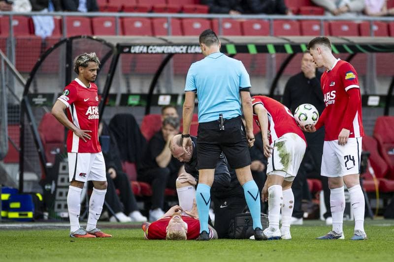 Football. UEFA Conference League. AZ Alkmaar - FC Shakhtar Donetsk. 16.04.2026