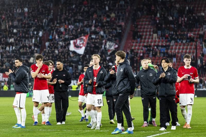 Football. UEFA Conference League. AZ Alkmaar - FC Shakhtar Donetsk. 16.04.2026