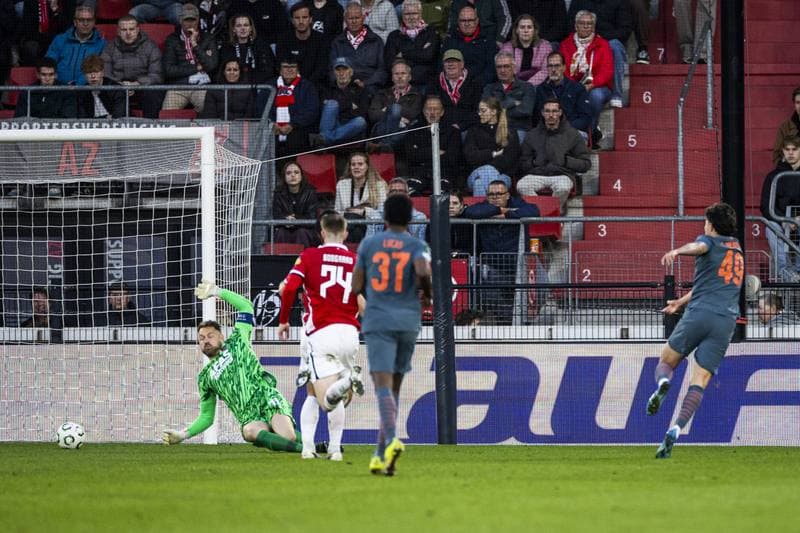 Football. UEFA Conference League. AZ Alkmaar - FC Shakhtar Donetsk. 16.04.2026