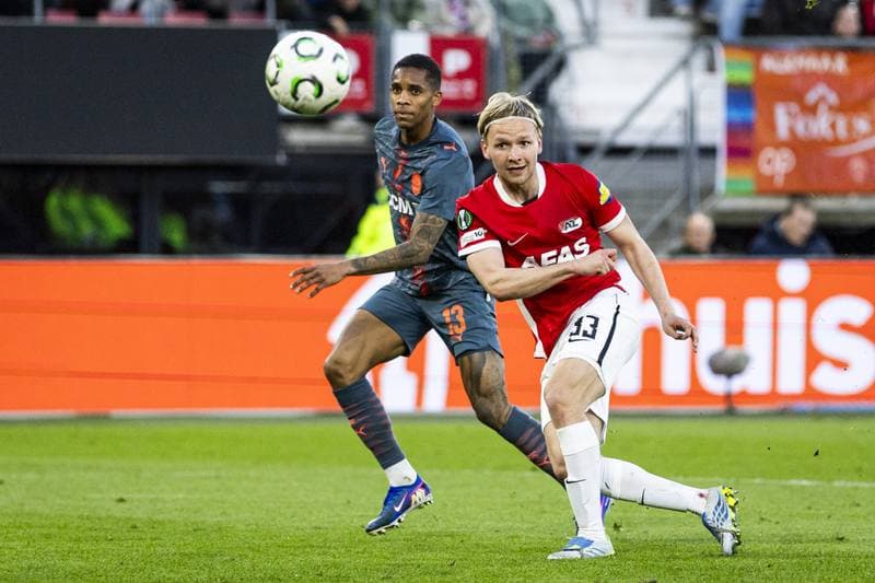 Football. UEFA Conference League. AZ Alkmaar - FC Shakhtar Donetsk. 16.04.2026