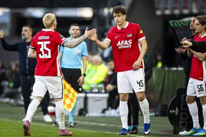 Football. UEFA Conference League. AZ Alkmaar - FC Shakhtar Donetsk. 16.04.2026